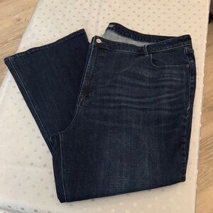 Old Navy Dark Blue Flare Jeans